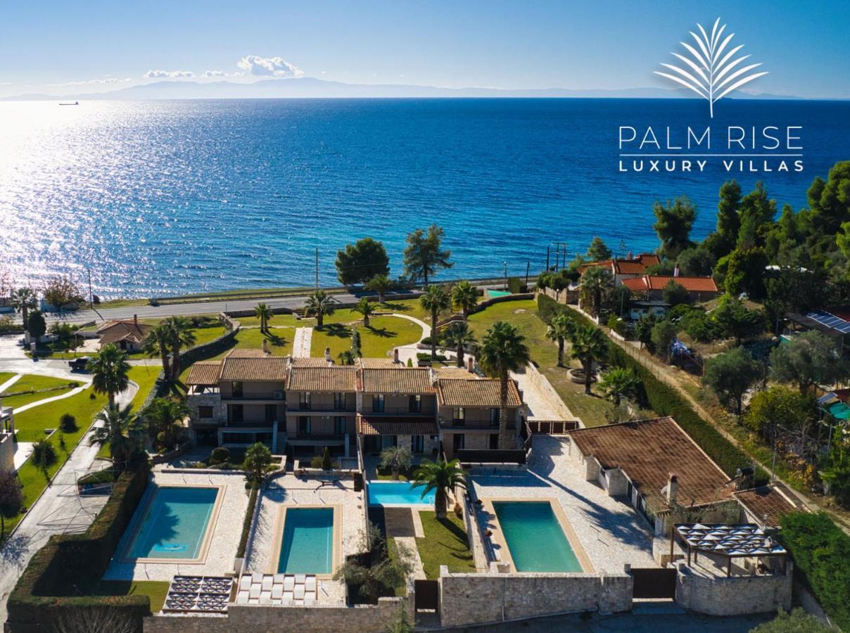 Palmrise Luxury Villas By Travel Pro Services - Nea Skioni Halkidiki Exterior foto