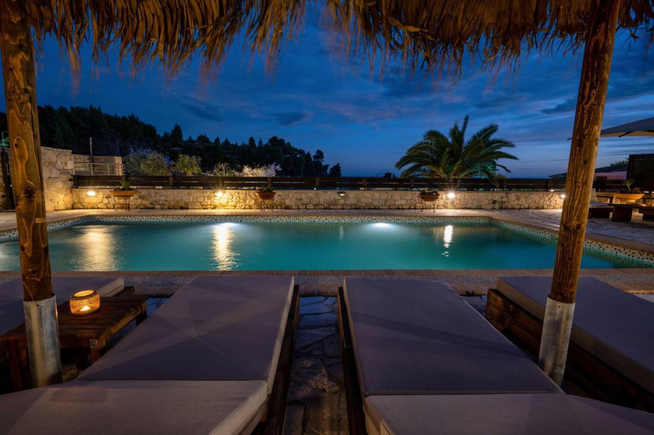 Palmrise Luxury Villas By Travel Pro Services - Nea Skioni Halkidiki Exterior foto